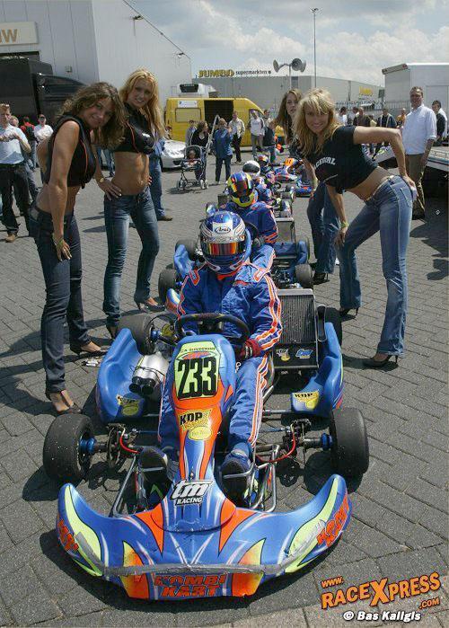 Karters maken hun opwachting